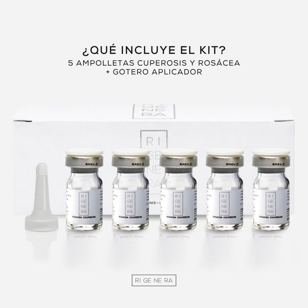 Rigenera Kit Facial para Rojeces y Piel Sensible